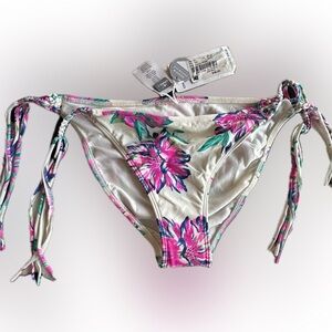 O’Neill surfer beach Bottoms, moon struck tie sides, size L, BNWT women’s swim